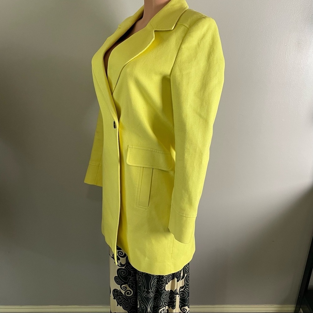 Ted Baker yellow pea coat - Picture 3 of 13